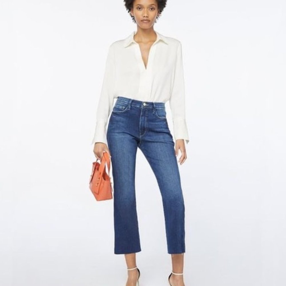 FRAME LE SYLVIE KICK BOOT JEANS